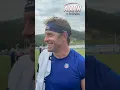 Braxton Berrios talks after day four of camp