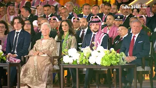 جلالة الملك عبدالله الثاني يرعى حفل عيد الاستقلال الـ 79 في قصر الحسينية 