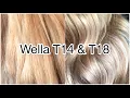 WELLA TONER T14 T18 TONING MY HAIR