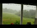 Strong storm captured on camera in Barnstable MA