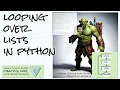 Looping over a list and loop algorithms in Python Problem Solving Ch 6 Lecture 4