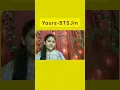 BTS Jin Yours/Female version/Yours jin/#jinost/방탄 소년단 진 Yours 가사/Jirisan OST Part.4/지리산 OST/#shorts