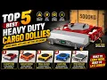 Top 5 Best Heavy Duty Cargo Dollies Reviews 2026 Machinery Moving Skates Transport Rollers