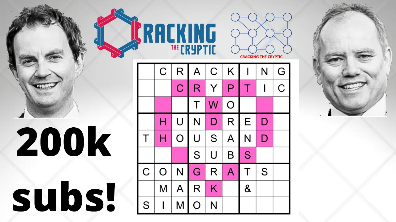 200,000-subscriber Sudoku