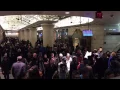 Time Lapse - NYC Penn Station Train Arrival