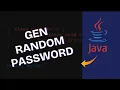 How to Generate Random Numerated Password in Java 2025