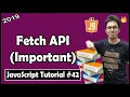 Fetch api in Javascript JavaScript Tutorial In Hindi