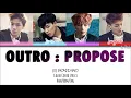 Download Lagu BTS (방탄소년단) - Outro: Propose Color Coded Lyrics [Han/Rom/Eng]