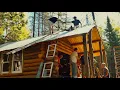 Log Cabin Building Bee-Martin's Old Off Grid Log Cabin#327