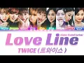 TWICE (트와이스) - Love Line [Color Coded Lyrics Han|Rom|Eng]