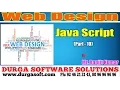 Web devlopment tutorial Javascript Part-10 by RanjitKumar