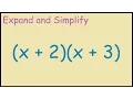x 2 x 3 Expand and Simplify