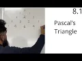 Edexcel AS Level Maths 8 1 Pascal s Triangle
