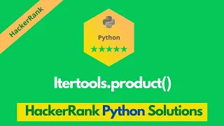 HackerRank Itertools product problem solution in Python Python solutions Programmingoneonone