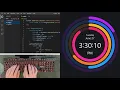 ASMR Programming - Progress Clock using Html CSS Javascript