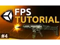 How to Make a gun shoot in Unity - Raycast and Prefab FPS TUTORIAL 4