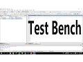 Create a Test Bech in Verilog