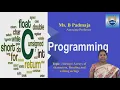 Strings - Arrays of characters Reading and writing strings by Ms B Padmaja