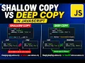 Shallow Copy vs Deep Copy in JS The Bug That Fails Interviews
