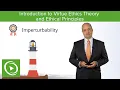 Introduction Virtue Ethics Theory Ethical Principles