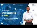 Static Methods in Java TAP Academy