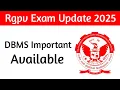 DBMS Important Questions Available True Engineer