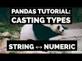Casting Types in Pandas