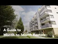A Guide to Month-to-Month Rentals 2024