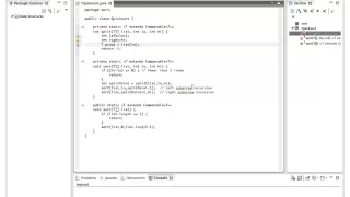 Quicksort Part 2 - Implementation