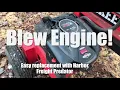 Replacing Blown Wood Splitter Engine with a Harbor Freight Predator Engine