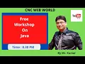 Free Java Training Online by Kumar Sir CNC WEB WORLD