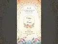 wedding invitation video canva #InvitationDesign #CardDesign