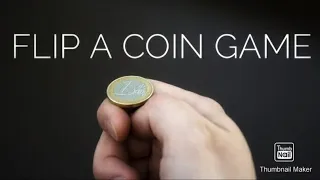 flip a coin game with html5 js