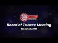 Comal ISD Board of Trustee Meeting