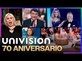 Univision 70th Anniversary A look back at the history of the Hispanic television network