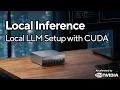 ASUS Ascent GX10 Run Local LLM with llama cpp NVIDIA CUDA Demo