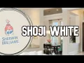 SHOJI WHITE BY SHERWIN WILLIAMS Is it BEIGE or GRAY