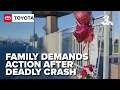 Family calls for safety improvements after fatal pedestrian crash on Nellis Boulevard