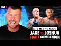 Lagu JAKE PAUL vs ANTHONY JOSHUA LIVE with BISPING | FIGHT COMPANION