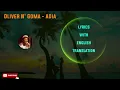 Oliver N'Goma - Adia (Lyrics with English Translation)