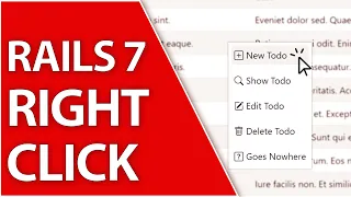 Craft a Custom Context Menu in Rails 7