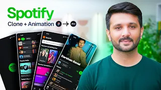 Spotify Clone in Figma Jitter Design Tutorial Portfolio Project