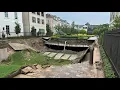 Massive sinkhole in west Houston forces nearby homes to be evacuated