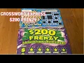 Download Lagu Crossword Express \u0026 $200 Frenzy Tickets‼️ California Lottery Scratchers🤞🍀🍀🍀