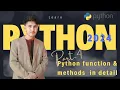 Python Crash Course Part 4 - Methods Functions Python Learn by Gaurav Tripathi