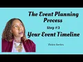 Event Planning Process Event Timeline Final