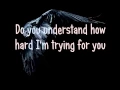 Download Lagu Art of Dying - Best I Can (lyrics)