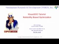 Reliability Based Optimization in VisualDOC