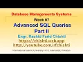 DBMS Advanced SQL Queries Part 2