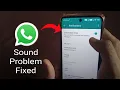 Download Lagu WhatsApp Notification Sound Problem 2023 || How To Fix WhatsApp Notification Sound Problem
